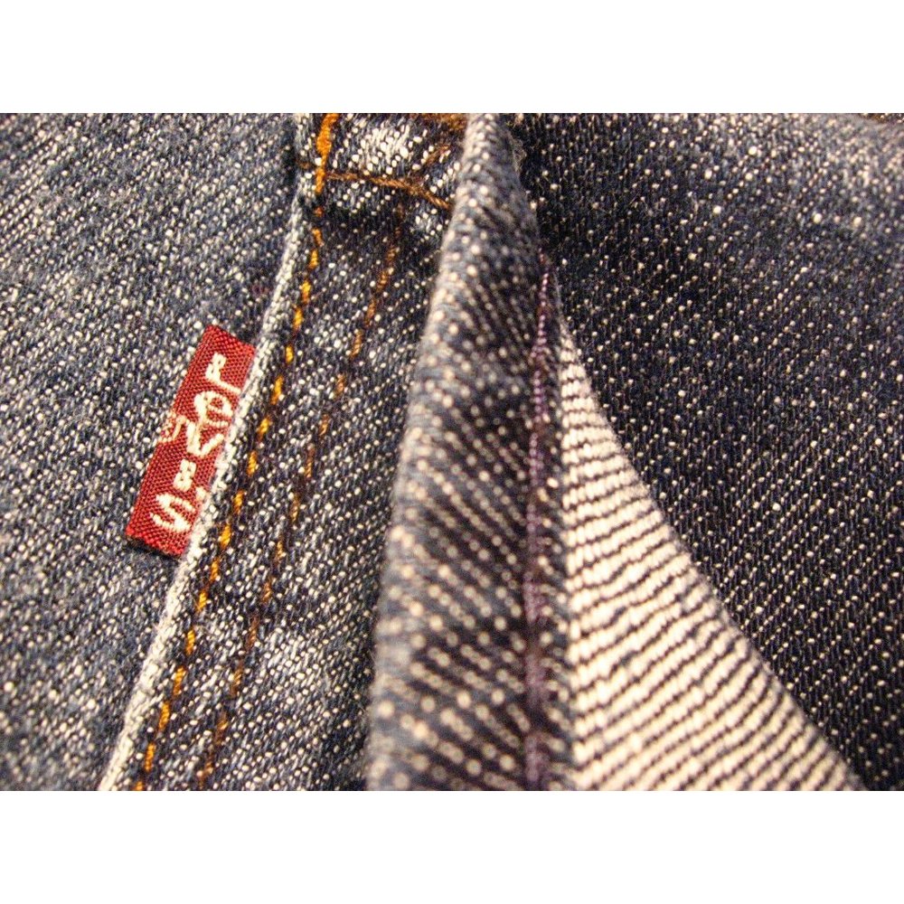 Vintage Levis Straight Womens Jeans 8L Blue Denim 8/29 WLP 423 - Picture 9 of 11